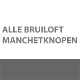alle bruiloft manchetknopen