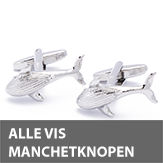 vis en schelpdier manchetknopen