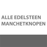 alle edelsteen manchetknopen