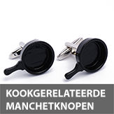 kookgerelateerde manchetknopen
