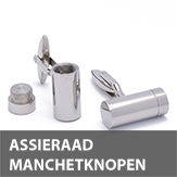 assieraad manchetknopen