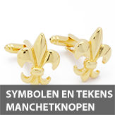 symbolen en tekens manchetknopen