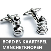 bord en kaartspel manchetknopen