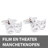 film en theater manchetknopen