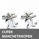 cijfer manchetknopen