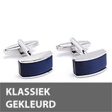 klassiek gekleurde manchetknopen