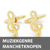 muziekgenre manchetknopen