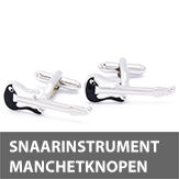 snaarinstrument manchetknopen