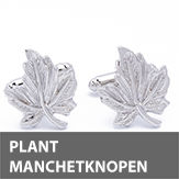 plant manchetknopen