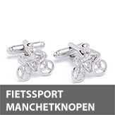 fiets en wielren manchetknopen