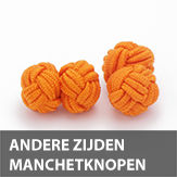 vrolijk gekleurde zijden manchetknopen