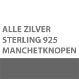 alle manchetknopen met echt sterling 925 zilver